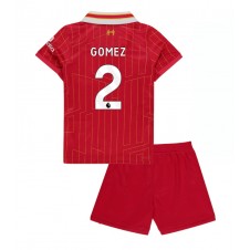 Liverpool Joe Gomez #2 Hjemmedraktsett Barn 2024-25 Kortermet (+ korte bukser)